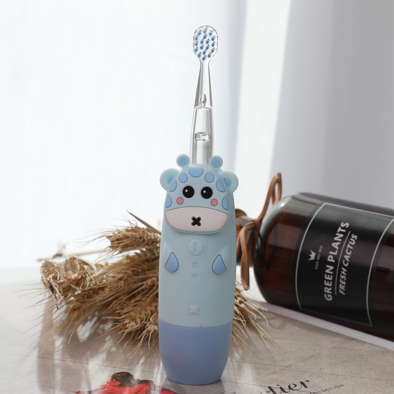 INNOGIO SONIC ΠΑΙΔΙΚΗ ΗΛΕΚΤΡΙΚΗ ΟΔΟΝΤΟΒΟΥΡΤΣΑ GIOGIRAFFE BLUE
