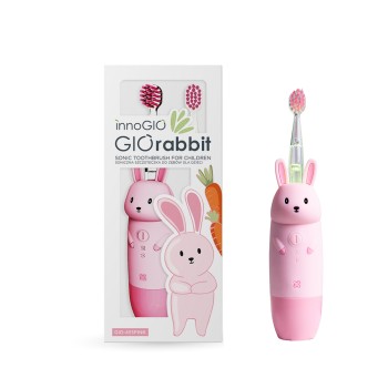 INNOGIO SONIC ΠΑΙΔΙΚΗ ΗΛΕΚΤΡΙΚΗ ΟΔΟΝΤΟΒΟΥΡΤΣΑ GIORABBIT PINK