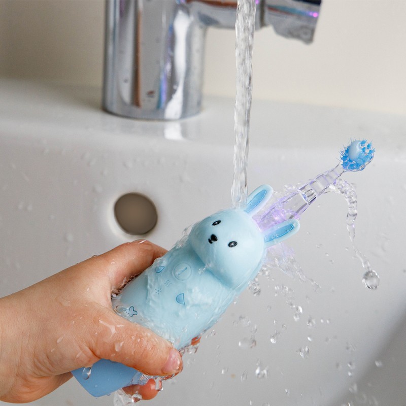 INNOGIO SONIC ΠΑΙΔΙΚΗ ΗΛΕΚΤΡΙΚΗ ΟΔΟΝΤΟΒΟΥΡΤΣΑ GIORABBIT BLUE