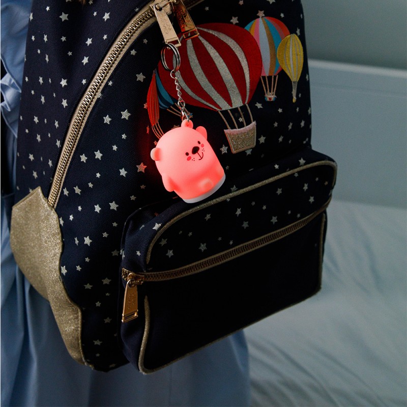 INNOGIO ΜΠΡΕΛΟΚ ΦΩΤΑΚΙ ΣΙΛΙΚΟΝΗΣ GIOKEYRING BEAR