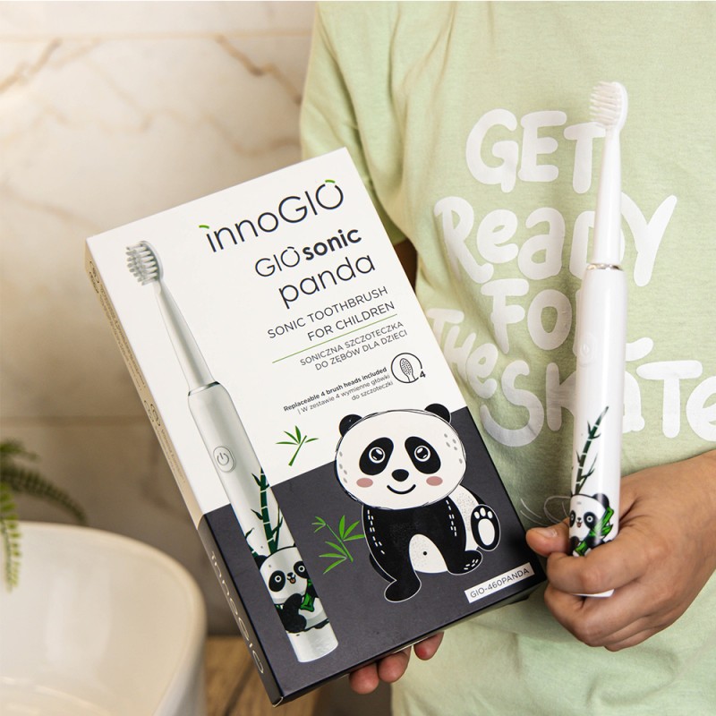 INNOGIO SONIC ΠΑΙΔΙΚΗ ΗΛΕΚΤΡΙΚΗ ΟΔΟΝΤΟΒΟΥΡΤΣΑ PANDA