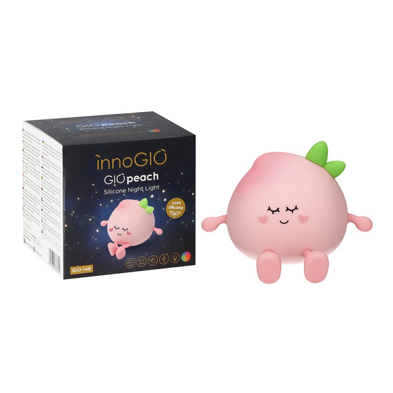 INNOGIO ΦΩΤΙΣΤΙΚΟ ΝΥΚΤΟΣ ΣΙΛΙΚΟΝΗΣ GIO PEACH
