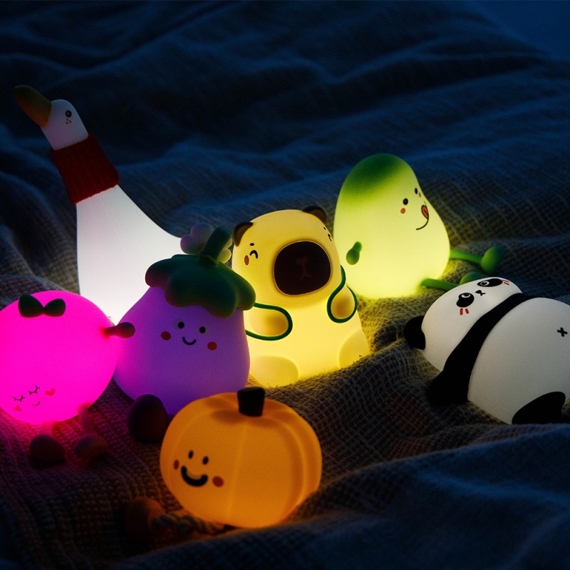 INNOGIO ΦΩΤΙΣΤΙΚΟ ΝΥΚΤΟΣ ΣΙΛΙΚΟΝΗΣ GIO SLEEPY PANDA