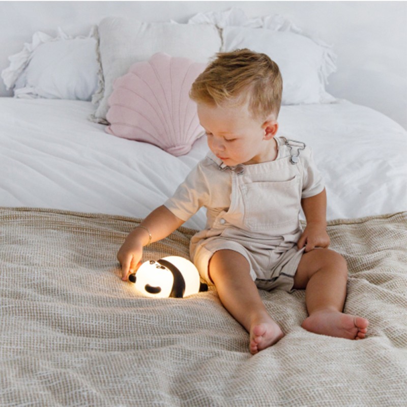 INNOGIO ΦΩΤΙΣΤΙΚΟ ΝΥΚΤΟΣ ΣΙΛΙΚΟΝΗΣ GIO SLEEPY PANDA