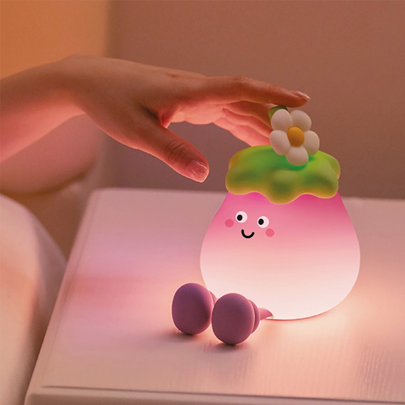 INNOGIO ΦΩΤΙΣΤΙΚΟ ΝΥΚΤΟΣ ΣΙΛΙΚΟΝΗΣ GIO EGGPLANT